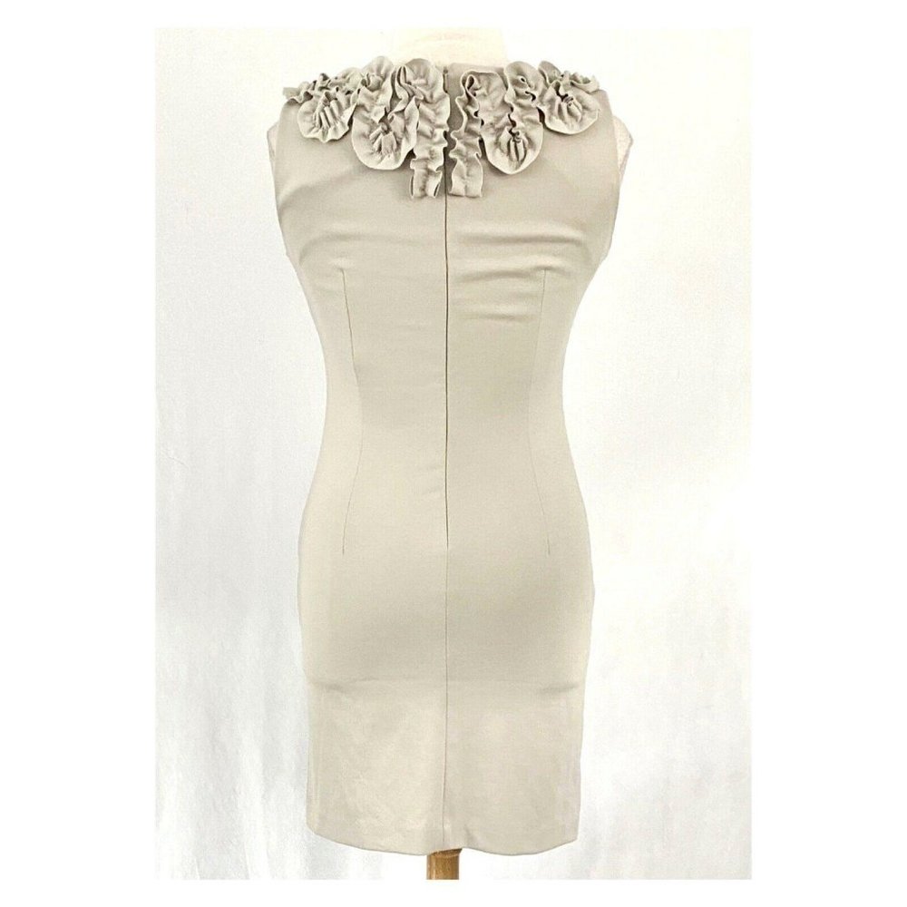Adrienne Vittadini Rosette Neck Knit Dress - Picture 4 of 7